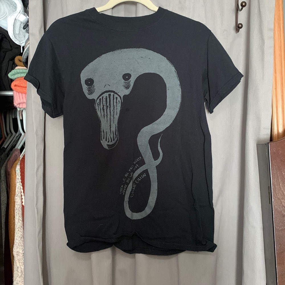 Billie Eilish t shirt. Worn once.